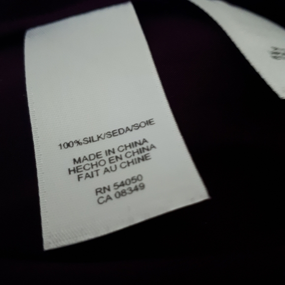 Anne Klein | Silk Blouse - Picture 13 of 13